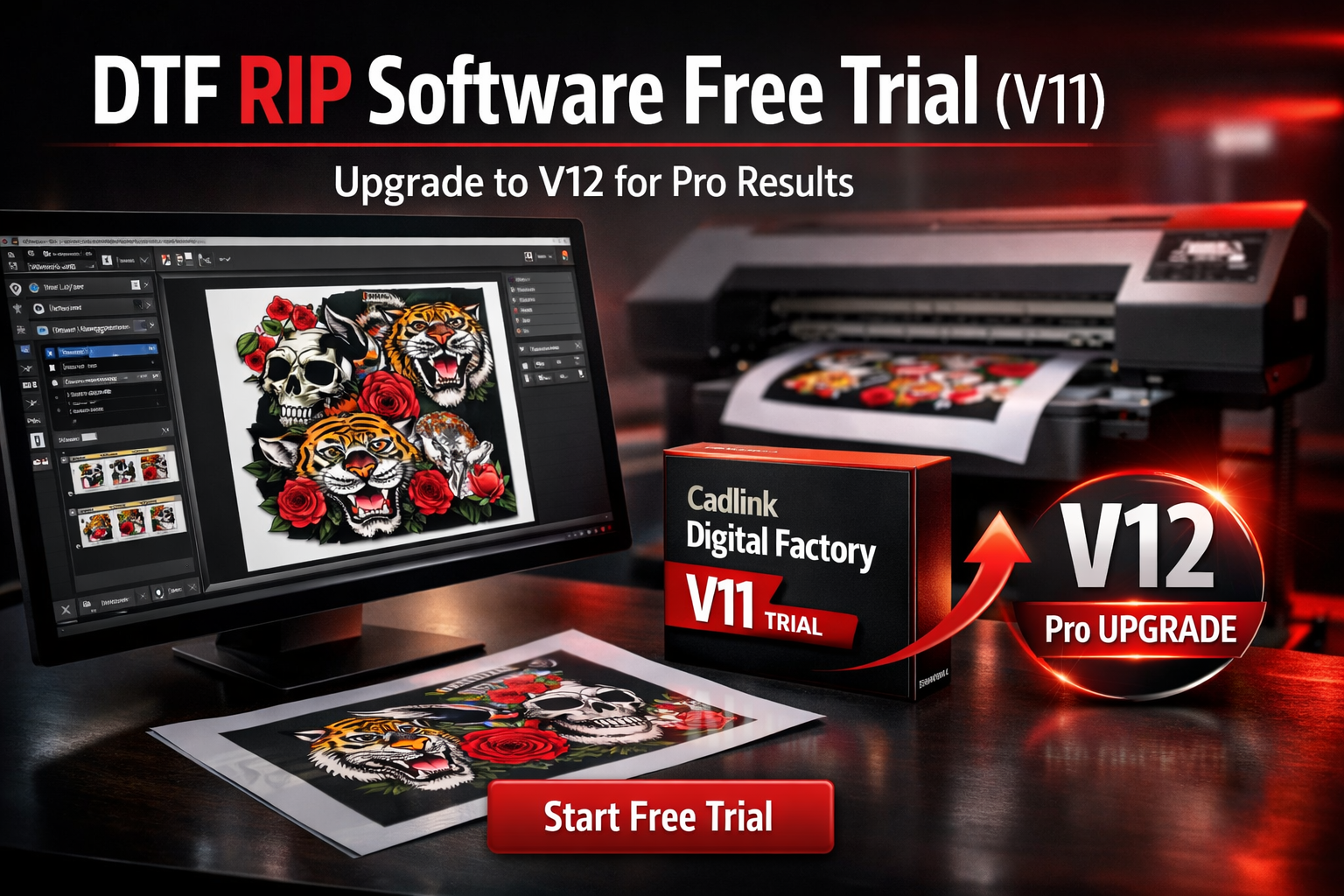 Cadlink V12 Digital Factory | DTF RIP Software
